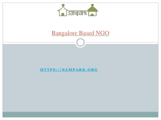 Bangalore Based NGO