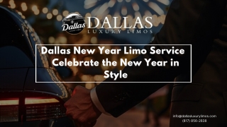 Dallas new year limo service