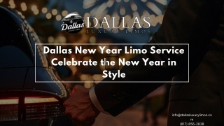 Dallas new year limo service