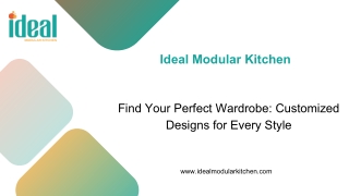 Find Your Perfect Wardrobe Customized Designs for Every Style