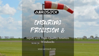 Ensuring Precision and Safety with High-Quality Aviation Windsocks