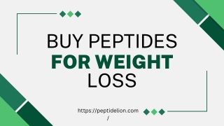 buy peptides for weight loss