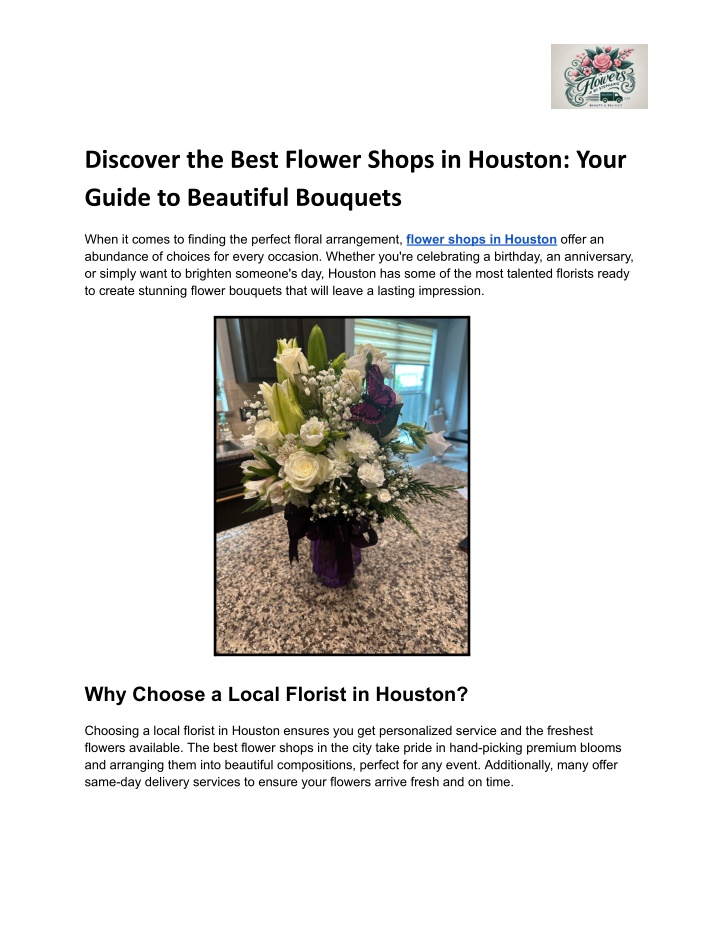 discover the best flower shops in houston your