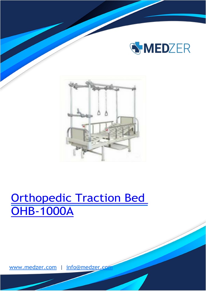 orthopedic traction bed ohb 1000a