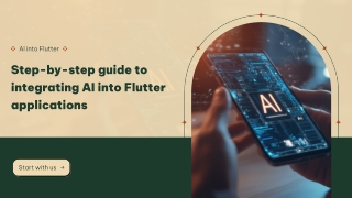 Flutter AI integration: developing next-gen mobile apps