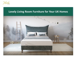Lovely Living Room Furniture for Your UK Homes