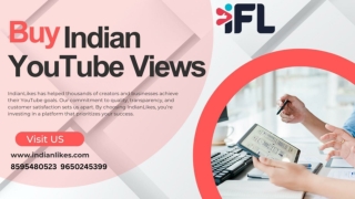 Buy Indian YouTube Views - Indianlikes