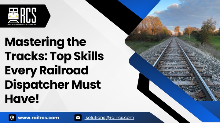 mastering the tracks top skills every railroad