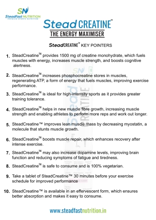 Creatine Monohydrate