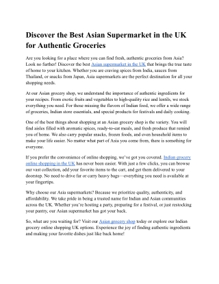 Shop Authentic Asian Groceries Online in the UK | Lakshmi Stores