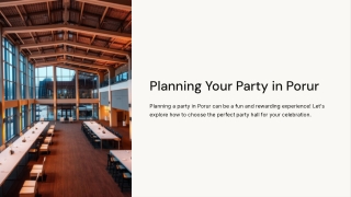 Planning-Your-Party-in-Porur