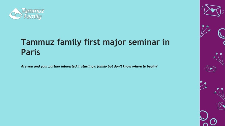 tammuz family first major seminar in paris