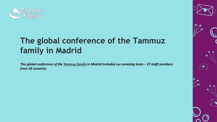 the global conference of the tammuz family in madrid