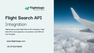 Flight Search API Integration | Flight Data API