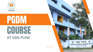 Top Pune PGDM Colleges – Low Fees & Without Entrance Exams at IIMS Pune