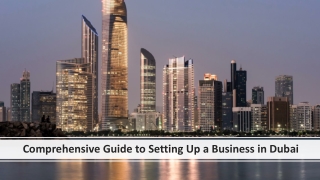 comprehensive guide to setting up a business