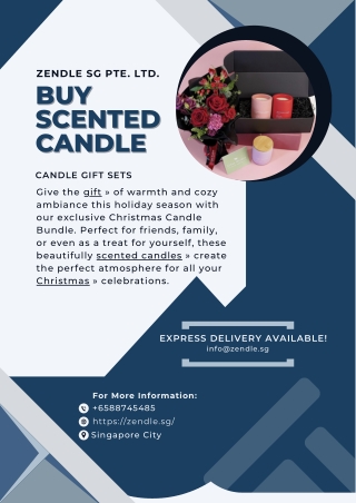 Holidays with Our Christmas Candle Bundle