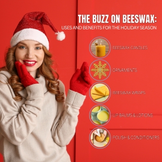 The Buzz on Beeswax Uses and Benefits for the Holiday Season