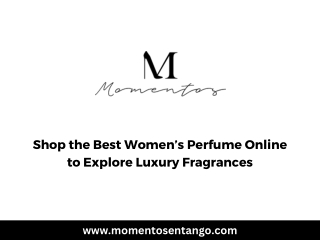 Shop the Best Women’s Perfume Online  to Explore Luxury Fragrances