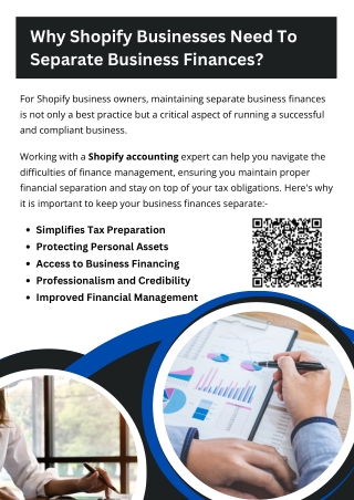 why shopify businesses need to separate business