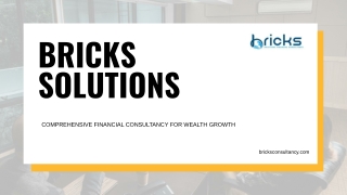 Bricks Solutions: Your Trusted Financial Partner