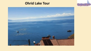 Ohrid lake tour