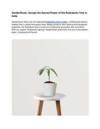 gardengram accept the sacred power
