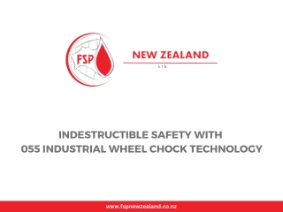 Indestructible Safety with 055 Industrial Wheel Chock Technology