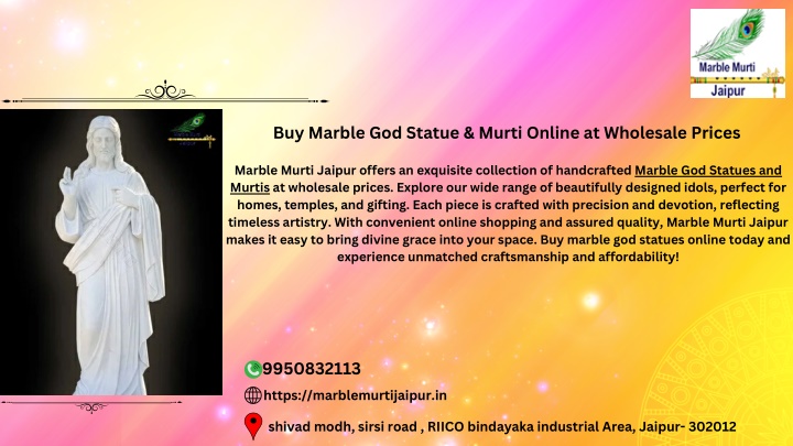 buy marble god statue murti online at wholesale