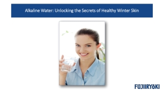 Alkaline Water Unlocking the Secrets of Healthy Winter Skin