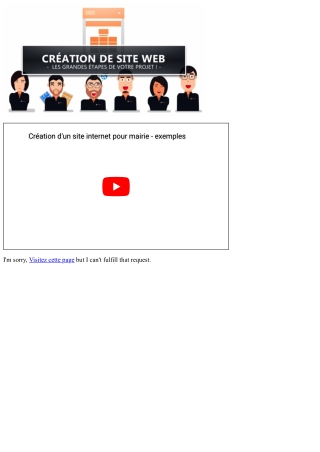 cr ation d un site internet pour mairie exemples