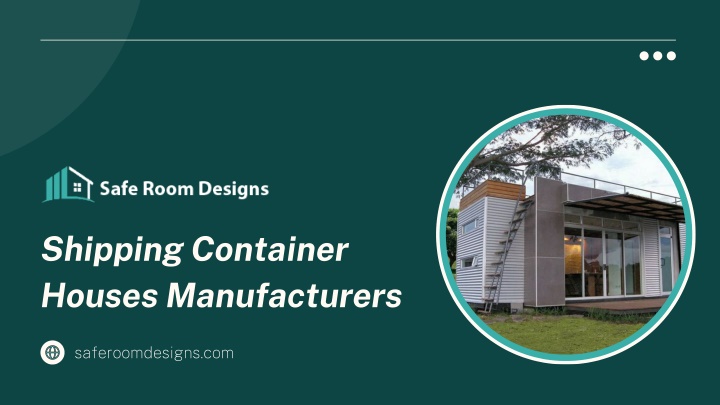 shipping container houses manufacturers