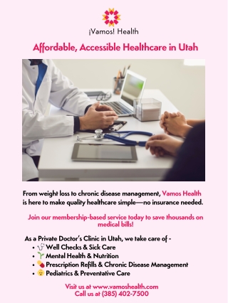 Affordable, Personalized Healthcare in Utah