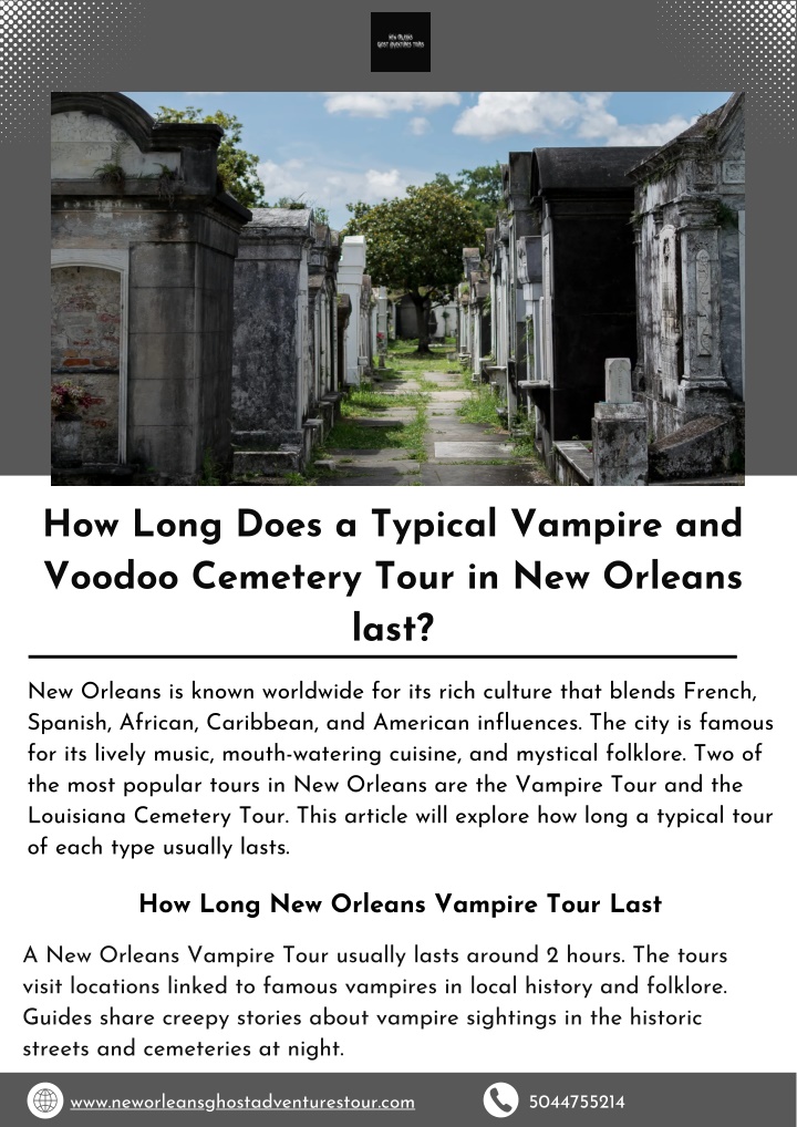 how long does a typical vampire and voodoo