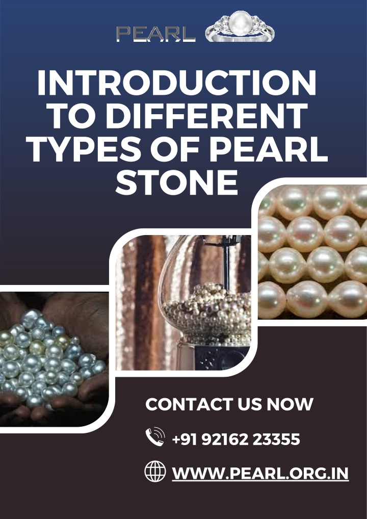 introduction to different types of pearl stone