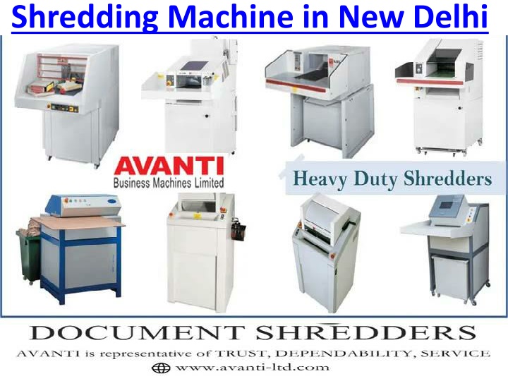 shredding machine in new delhi