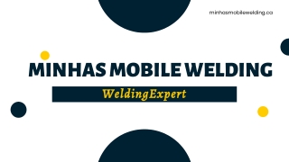 Expert Welding Services for Durable and Reliable Solutions