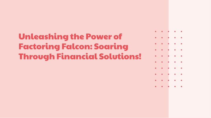 unleashing the power of factoring falcon soaring