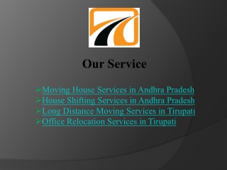 our service
