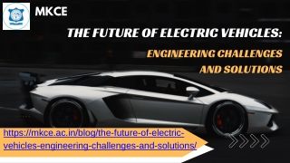 The Future of Electric Vehicles Es and Solutions