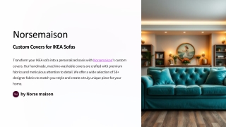 Handmade Sofa Covers for IKEA Sofas | Quality & Style | Norsemaison