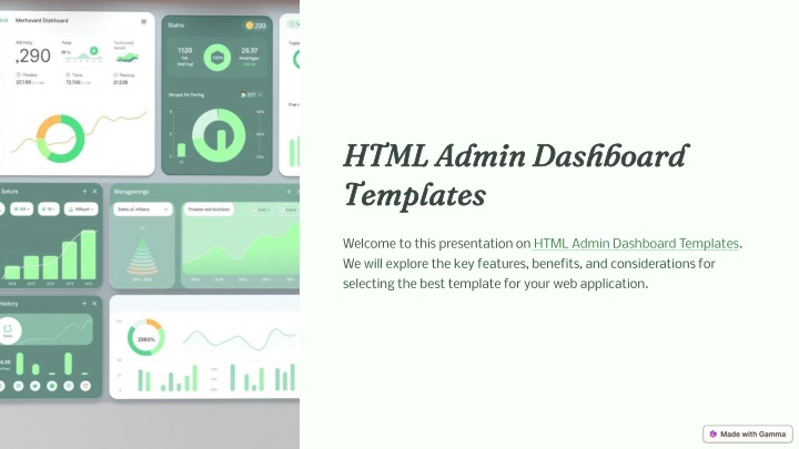 html admin dashboard templates