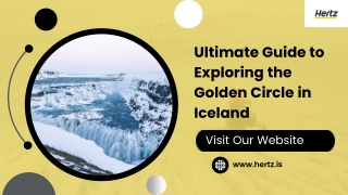 Explore Iceland’s Golden Circle with Car Rental by Hertz Iceland