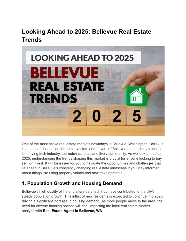 looking ahead to 2025 bellevue real estate trends