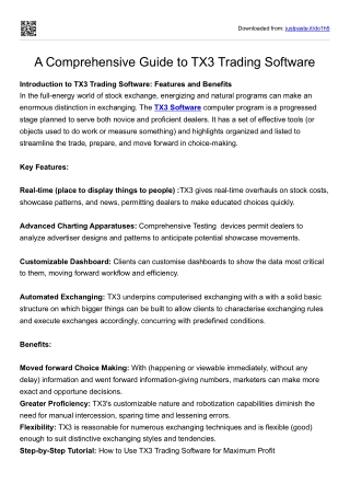 Txt software