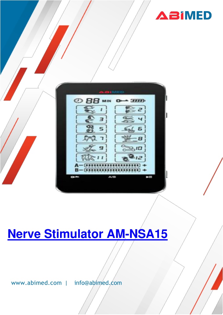 nerve stimulator am nsa15