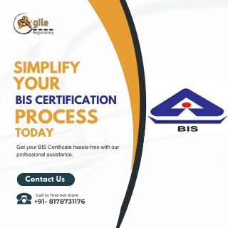 Secure Your BIS Certificate with Expert Assistance