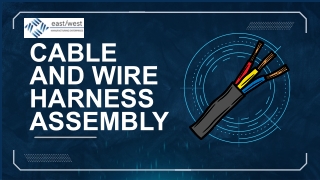 Cable and Wire Harness Assembly Services