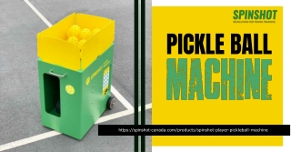 Enhance Your Game with the Pickle Ball Machine by Spinshot Sports Canada