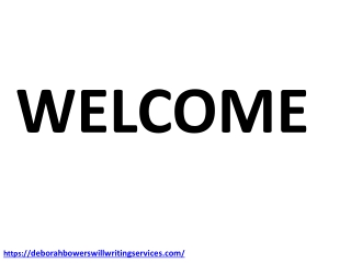 welcome